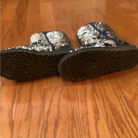 Ugg Blue Sequin Boots - Picture 3 of 11